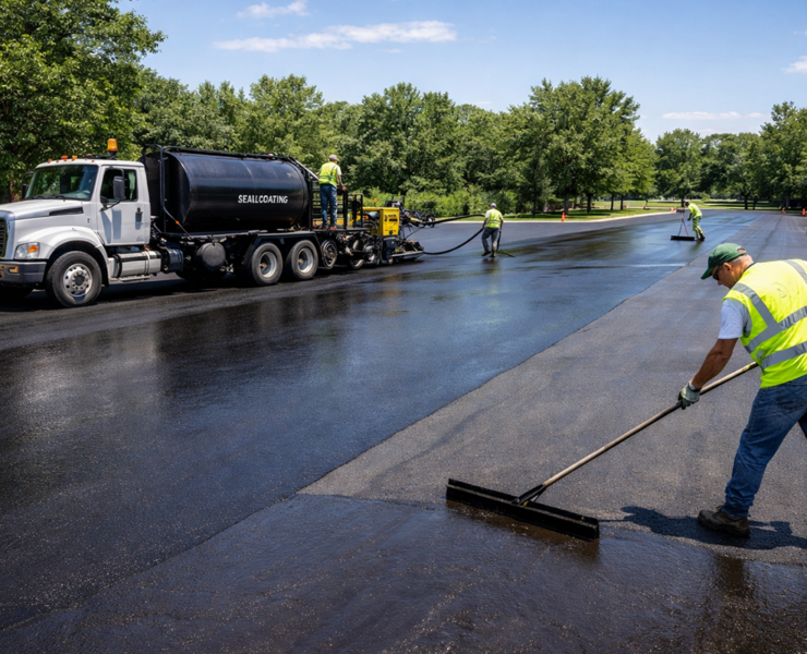 Asphalt Seal Coating Services 2